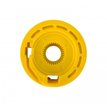 VWR196 Window Regulator Wheel, Front yellow for BMW E39 1995-2004