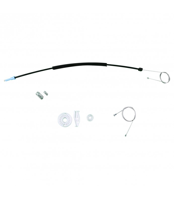 VWR790 Window Regulator Repair Kit Rear; Left Door for VW New Beetle Cabriolet 2003-2010