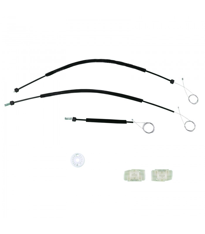 VWR815 Window Regulator Repair Kit; Front Left Door for Seat Ibiza MK4 5 Door 2008-On