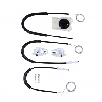 VWR883 Window Regulator Repair Kit Front; Right Door for Renault Megane 2 2002-2008 With Motor Cover