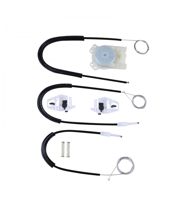 VWR883 Window Regulator Repair Kit Front; Right Door for Renault Megane 2 2002-2008 With Motor Cover