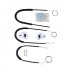 VWR883 Window Regulator Repair Kit Front; Right Door for Renault Megane 2 2002-2008 With Motor Cover