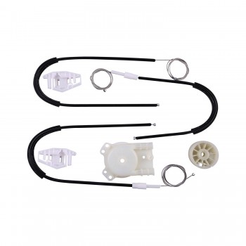 VWR884 Window Regulator Repair Kit Front; Left Door for Renault Megane 2 2002-2008 With Motor Cover