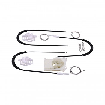 VWR884 Window Regulator Repair Kit Front; Left Door for Renault Megane 2 2002-2008 With Motor Cover