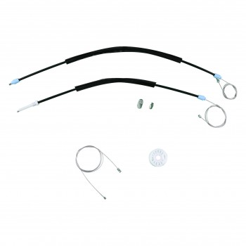 VWR976 Window Regulator Repair Kit Front; Right Door for BMW 1 E87 5-door Hatchback 2004-2012