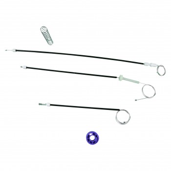 VWR989 Window Regulator Repair Kit Front; Right Door for VW Phaeton Lounge 2005-On