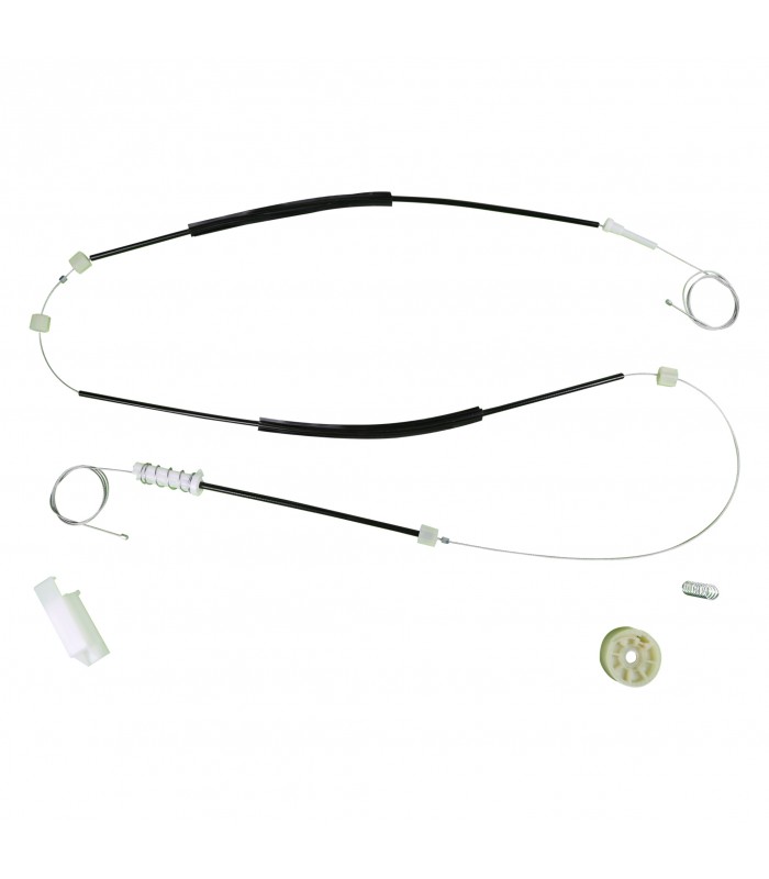 VWR993 Window Regulator Repair Kit Front; Left Door for Audi TT MK2 Typ 8J, 2006-2014