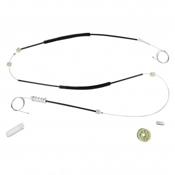 VWR993 Window Regulator Repair Kit Front; Left Door for Audi TT MK2 Typ 8J, 2006-2014