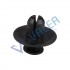 VCF1044 10 Pieces Push-Type Retainer, Black, Long for Mazda : FB01-56-964, Nissan: 63876-95596, Honda: 90675-SB3-003 