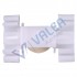 VCF1738 10 Pieces Side Moulding Clip, White for BMW : 51131960054