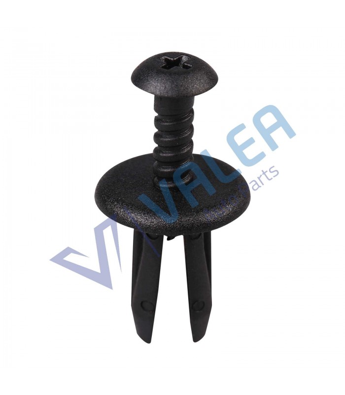 VCF1744 10 Pieces Hood Insulation Retainer, Expanding Rivet Black for BMW OEM: 51481915964