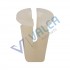 VCF1834 10 Pieces Screw Nut for VW Audi 