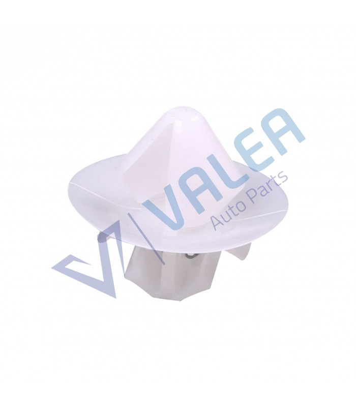 VCF2059 10 Pieces Side Moulding Clip, White for Citroen : 8565.48, Fiat: 9408565488