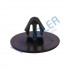 VCF221 10 Pieces Hood Carpet Insulation Retainer, Black for Citroen: 6995V6 