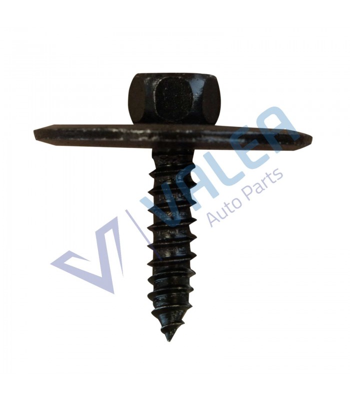 VCF2441 10 Pieces Screw with washer Black for Mercedes: 2019900536