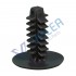 VCF733 10 Pieces Plastic Plastic Clips Grey for Fiat: 712113631