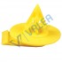 VCF744 10 Pieces Plastic Clips for Mini Cooper: 51717127743 (Yellow Colour)