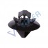 VCF81 10 Pieces Side Moulding Clip, Black for Citroen : 8565.48, Fiat: 9408565488 