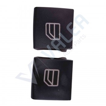 VDP110 2 Pieces Window Switch Button Cover Front Left Door (Driver Side) For Mercedes A Class W169 2004–2012 B Class W245 2005-2011