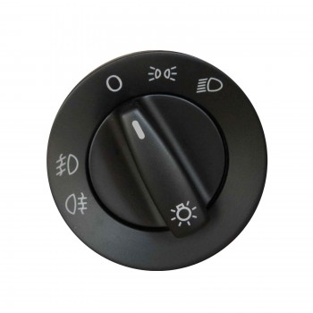 VDP187 Headlight Control Switch Knob For VW Seat Skoda: 1C0 941 531A 