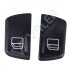 VDP81 2 Pieces  Left  Front Door (Driver Side) Window Switch Button Cover   For Mercedes W639 Vito Viano