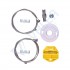 VWR1003 Window Regulator Repair Kit Rear; Right Door for Opel Astra H 2004- 2010