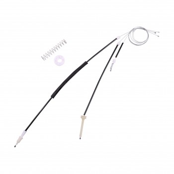 VWR1032 Window Regulator Repair Kit Rear; Left Door for VW Phaeton Lounge 2005-On