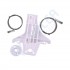 VWR1083 Window Regulator Repair Kit Rear; Left Door for VW Tiguan (5N) 2007-On