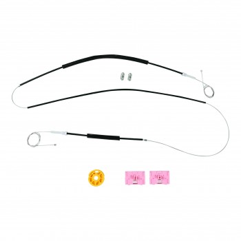 VWR231 Window Regulator Repair Kit Front; Left Door for Audi A6 1996-2004