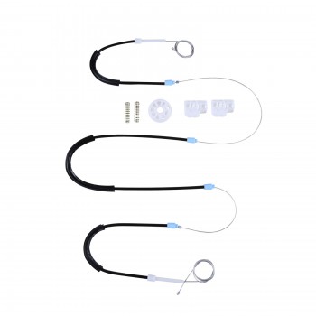 VWR242 Window Regulator Repair Kit Front; Left Side for VW Polo MK3 6N Hatchback 1994-1999