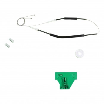 VWR273 Window Regulator Repair Kit Rear; Left Door for Audi A4  2002-2008