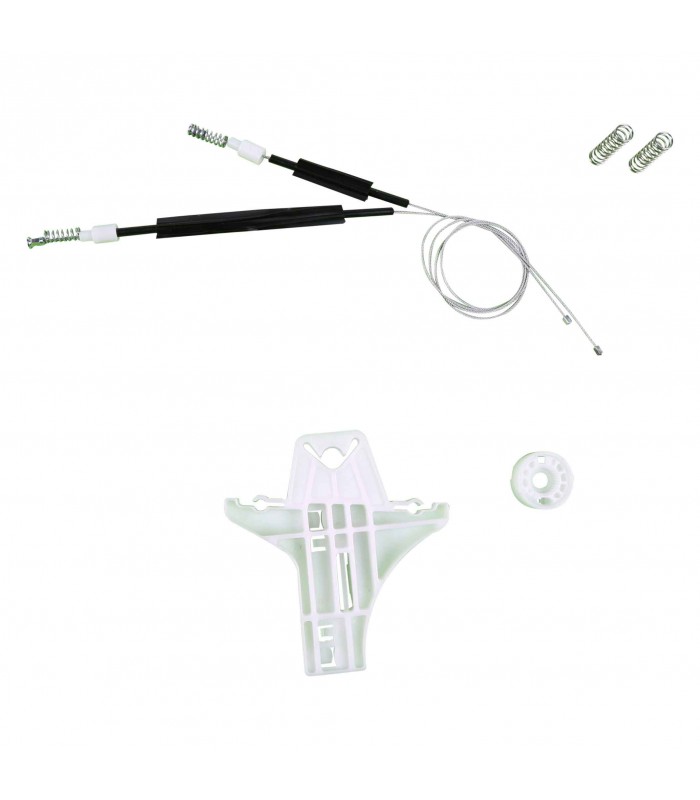 VWR305 Window Regulator Repair Kit Rear; Right Door for VW Jetta 2005-2009; VW Golf 5 2003-2009