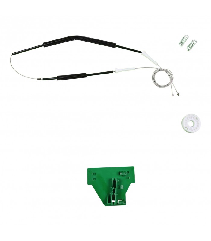 VWR307 Window Regulator Repair Kit Rear; Right Door for Audi A4 2002-2008 