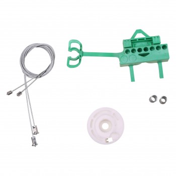VWR392 Window Regulator Repair Kit Front; Right Door for Fiat Linea 2007-On