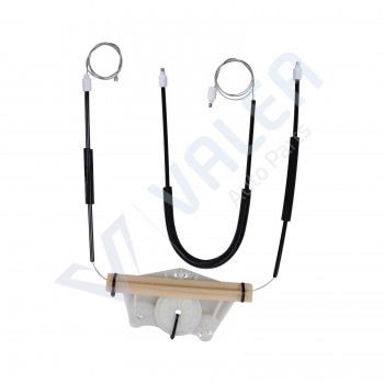 VWR401 Window Regulator Repair Kit Front; Left Door for Skoda Fabia MK1 1999-2006
