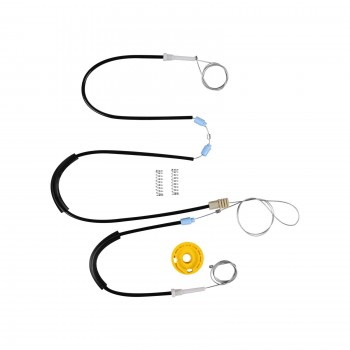 Window Regulator Repair Kit Front; Left or Right Door for BMW E39 1995-1999