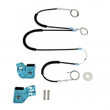 VWR425 Window Regulator Repair Kit Front; Left Door for VW Polo IV  9N 2001-2008