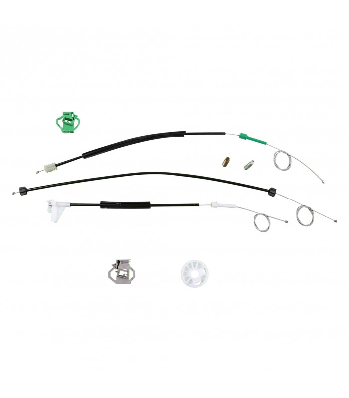 VWR443 Window Regulator Repair Kit Front; Right Door for Skoda Octavia 1st Generation Typ 1U 1996–2000