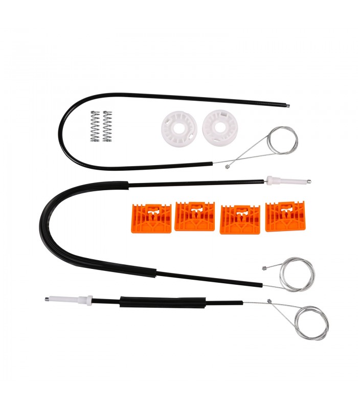 VWR516 Window Regulator Repair Kit Front; Right&Left Doors for Audi A4 B6/B7 2002-2008 