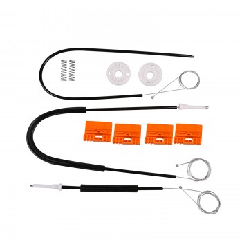 VWR516 Window Regulator Repair Kit Front; Right&Left Doors for Audi A4 B6/B7 2002-2008 