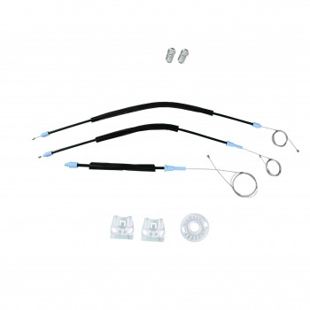 VWR524 Window Regulator Repair Kit Front; Left&Right Doors for VW Golf MK4 Coupe 2/3 Door