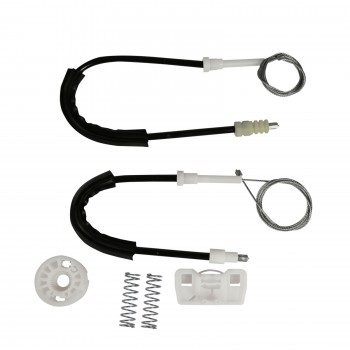 VWR535 Window Regulator Repair Kit Rear; Left Door for Peugeot 607 2000-2010