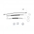 VWR545 Window Regulator Repair Kit Front; Right Door for Skoda Octavia MK2 Typ 1Z 2004-2008