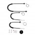 VWR584 Window Regulator Repair Kit Front; Right Door for Renault Clio 3 2005-2011