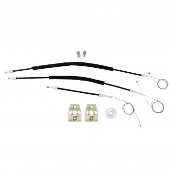 VWR602 Window Regulator Repair Kit Front; Right Side Door for VW Jetta 2005-2009; VW Golf 5 2003-2009