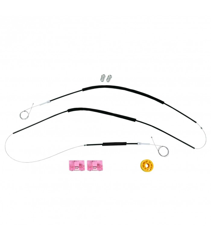VWR604 Window Regulator Repair Kit; Front Right Door for Audi A3 Coupe 1996-2003