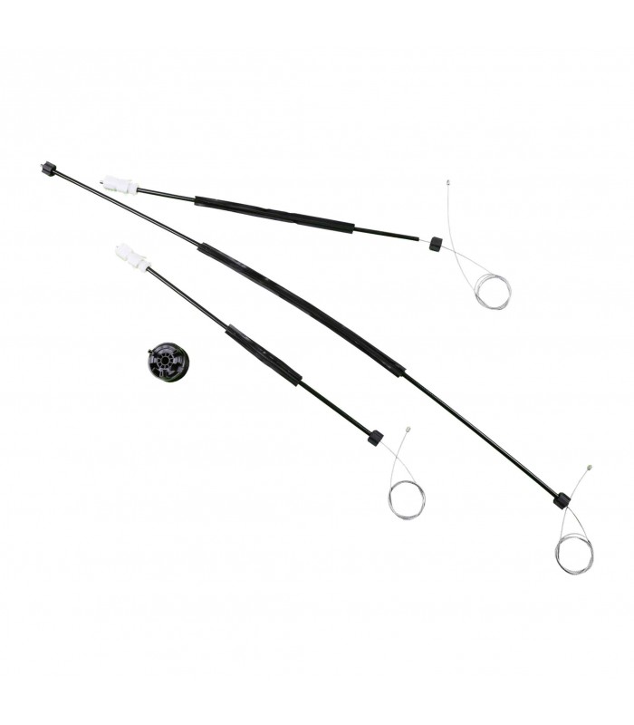 VWR676 Window Regulator Repair Kit Front; Left Door for Renault Megane 2 Cabriolet CC 2002-2009