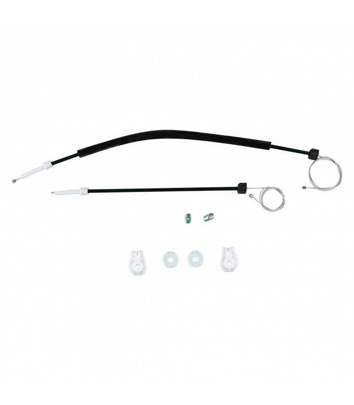 VWR679 Window Regulator Repair Kit Rear; Left Door for Peugeot 307 Cabriolet CC 2003-2008