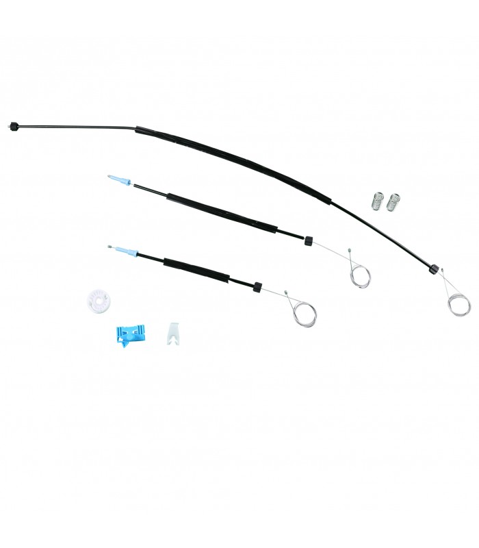 VWR681 Window Regulator Repair Kit Front; Left Door for Peugeot 307 Cabriolet CC 2003-2008